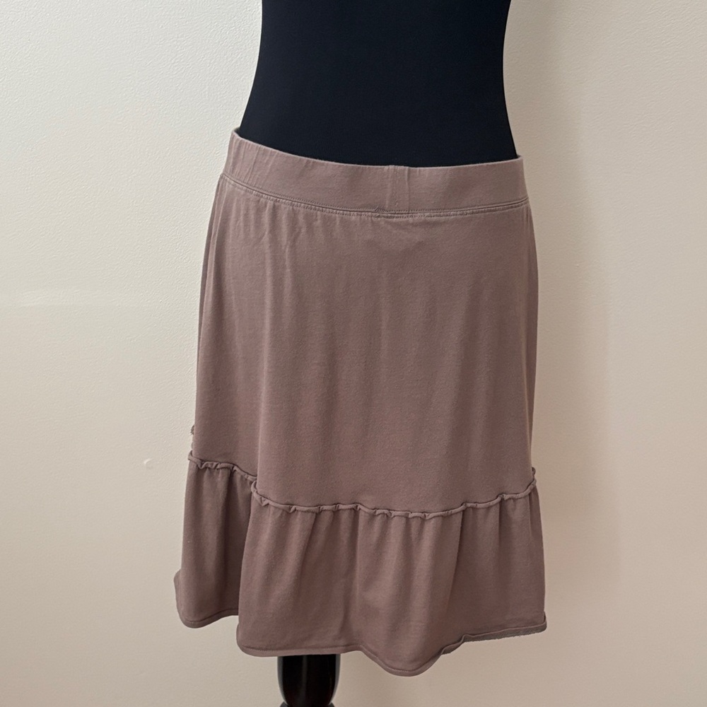 ❤️3/$15❤️ Ann Taylor Brown Mini Skirt - Picture 3 of 8